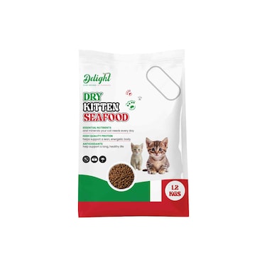 Delight Dry Kitten Sea Food 1.2kg