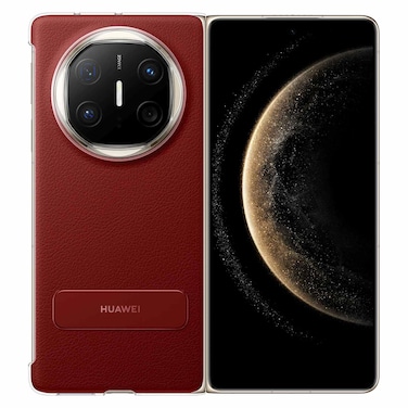 هواوي ميت X6 هاتف ثنائي الشريحة، مساحة ذاكرة RAM سعة 12 غيغا، 512 غيغا، إتصال 4G - أحمر سديم