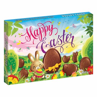 Happy Easter Milk Chocolate Pralines, 100g