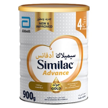 Similac Advance Gold Milk Formula Powder, Stage 4, 3 Years+, 900g