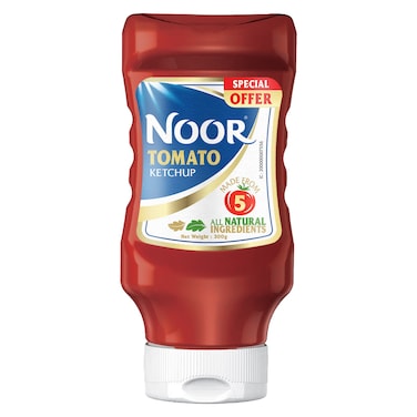 Noor, Tomato Ketchup, Made from 5 Natural Ingredients, 300g, Special Offer