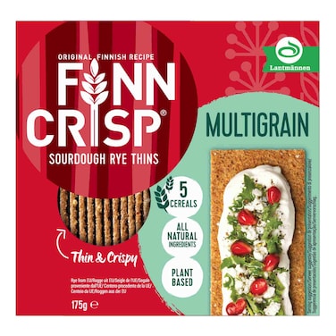 Finn Crisp Sourdough Rye Thins Multigrain 175g