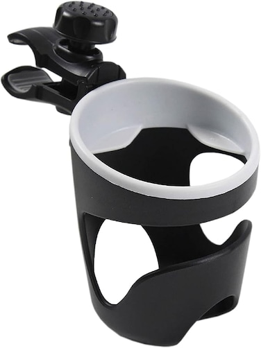 Moon - 360 Degree Rotating Universal Cup Holder Only - Black