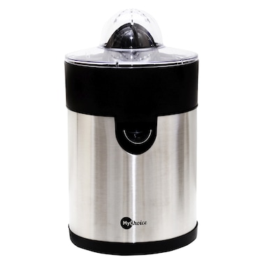 MyChoice Citrus Juicer MCJ-714S, 100 W, Stainless Steel and Black, 3.2 kg