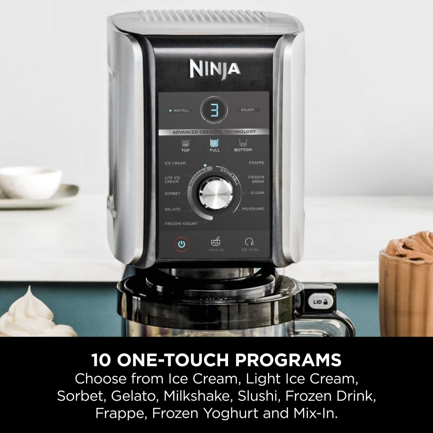 deluxe ice cream maker
