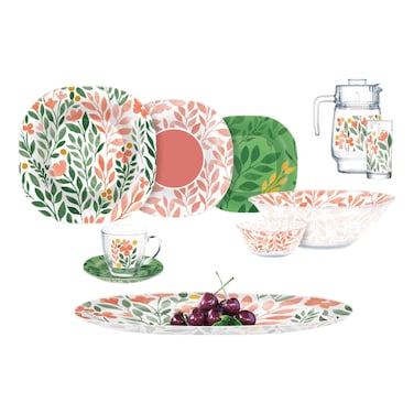 Luminarc Dinner Set Assorted 46 PCS