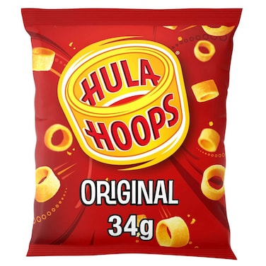 Hula Hoops Original Potato Rings, 34g