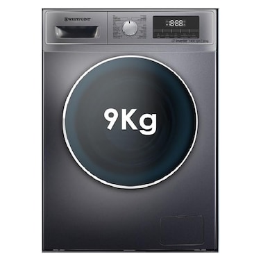 Westpoint Front Loading Fully Automatic Washing Machine WMT91422S Dark Grey 9kg