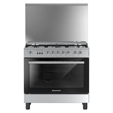 Westpoint 5 Gas Burner Cooker WCE960DTS Stainless Steel 90x60cm