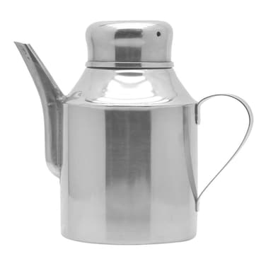 راج علبة زيت من الفولاذ - رمادي 533 ملل