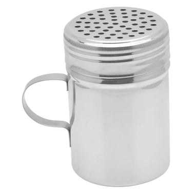Raj Spice Dispenser with Big Hole and Handle Grey