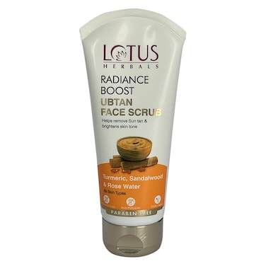 لوتس هيربالز راديانس بوست أوبتان مقشر الوجه 100 غرام