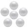 CRAFT MAGIC 4 Inch/10cm Foam Balls for Crafts - 8 Pack Round White Polystyrene Spheres for DIY Projects, Ornaments, School Modeling, Drawing