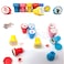 CRAFT MAGIC 10 Pack Motivational Stamps for Kids &ndash; Emoji Stamp, Educational Toys Art and Craft School Supplies, Coloring &amp; Stamping Set for Girls &amp; Boys 3 Years +, Multicolor Learning Toys