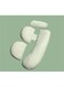Pregnancy Pillows for Sleeping, Maternity/Pregnancy Body Pillow Support for Back, Legs, Belly,Pregnant Women, Detachable and Adjustable with Pillow Cover (Green-large)