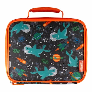 Thermos Standard Space Party Printed Lunch Bag Orange 24cm