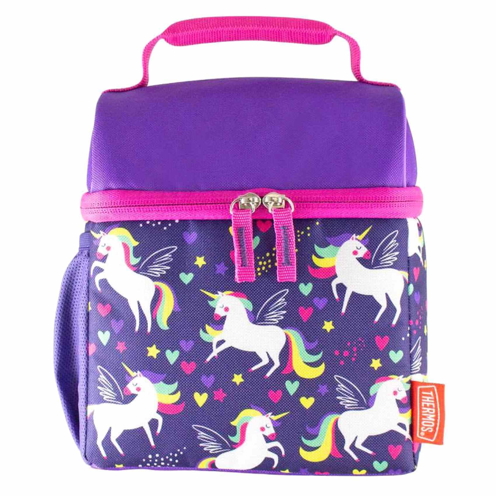 Buy Thermos Poptop Unicorn Printed Lunch Bag Purple 18cm Online ...