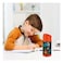 Thermos Stainless Steel Space Party Printed Bottle for Kids Orange 355ml