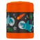 Thermos Stainless Steel Space Party Printed Jar for Kids Orange 290ml