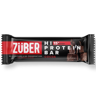 Zuber High Protein Bar with Cocoa 45g