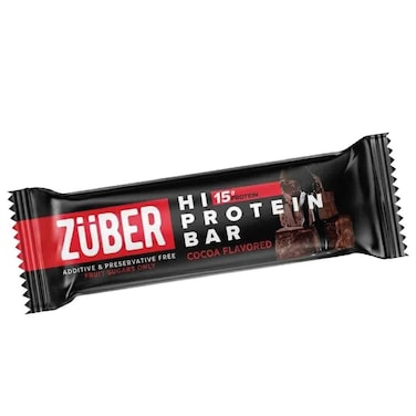 Z&uuml;ber Cocoa Hi-Protein Bar, 45g