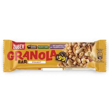 Z&uuml;ber Granola Bar Peanut, 25g