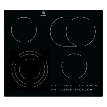 Electrolux Ceramic Hob EHR64441CK, Touch Control, Black