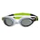 Zoggs Bondi Swimming Goggles White Blue Tint Smoke