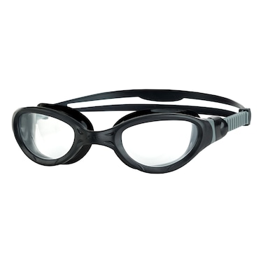 Zoggs Phantom 2.0 Swimming Goggles Black Grey Clear