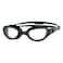 Zoggs Phantom 2.0 Swimming Goggles Black Grey Clear