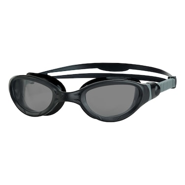 Zoggs Phantom 2.0 Swimming Goggles Black Grey Tint Smoke