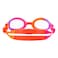 Zoggs Bondi Junior Swimming Goggles Pink Orange Tint Pink