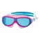 Zoggs Phantom Junior Mask Swimming Goggles Pink White 6 to 14 Years