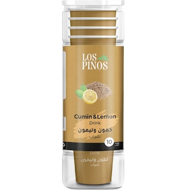 Los Pinos Cumin &amp; Lemon Drink 10 Cup
