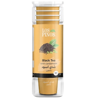Los Pinos Black Tea With Cardamon 10 Cup