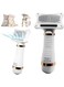 Jemey Pet Hair Dryer, 2 in 1 Cats Dogs Grooming Hair Dryer with Slicker Brush, Pet Hair Dryer with 3 Temperatures Settings for Small Medium Large Cats Dogs Post-Shower Styling