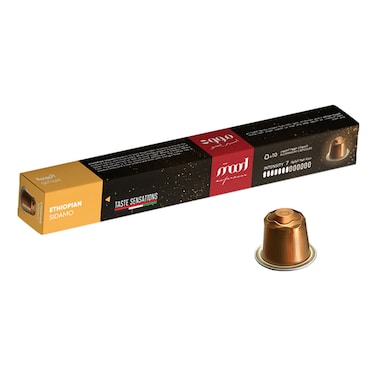 Mood Espresso Ethiopian Sidamo Coffee Capsules 10 Capsules, 52g
