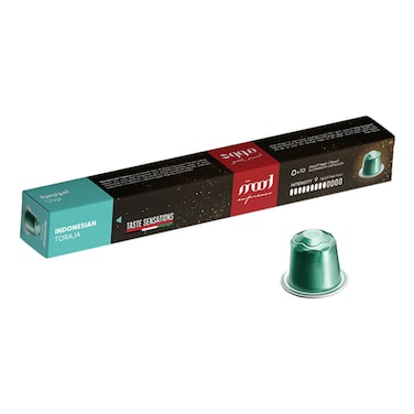 مود كبسولات قهوة إسبريسو إندونيسية تراجا، 10 كبسولات، 52 غرام