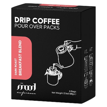 Mood Espresso Dark Roast Breakfast Blend Drip Coffee, 88g