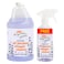 Originally Yellow Plant-Based Concentrated All-Purpose Vinegar Cleaner Infused with Organic Lavender Can with Spray 1.89L+470ml
