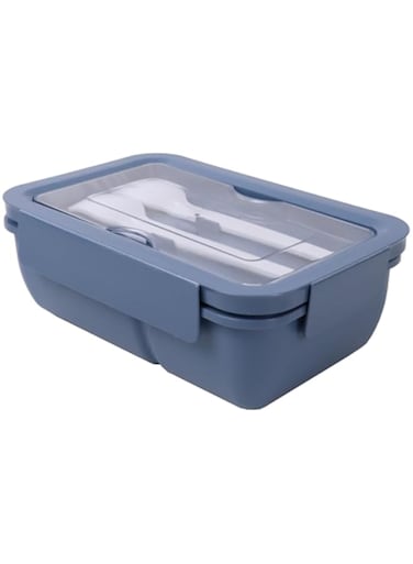 MICROWAVE WHEAT STRAW ECO RECTANGULAR LUNCH BOX 1000ML