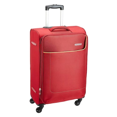 American Tourister Jamaica Spinner Luggage Soft Trolley Maroon 80cm