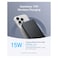 Anker MagGo Ultra-Slim Qi2 Power Bank with USB-C Charging Cable Grey 10000mAh