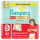 Pampers Ultimate Comfort Diaper Pants, Cottony Soft Fit, Size 5 (12-18 kg), 42 Diapers