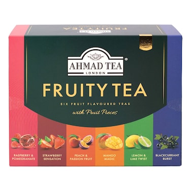 أحمد تي  تشكيلة شاي الفواكه  60 كيس شاي