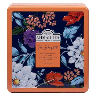 أحمد تي أكياس شاي  بوكيه  4 علب 8 أكياس شاي