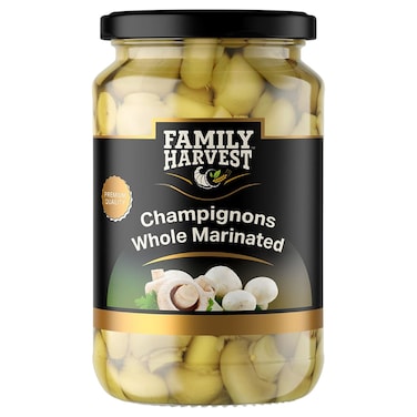 Family Harvest Champignons Whole Marinated Pickle, 300g