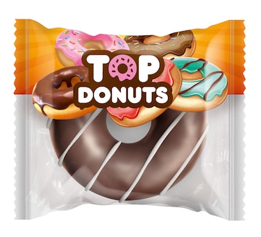 Top&nbsp;Donut&nbsp;Stripe&nbsp;1 Pieces Pack