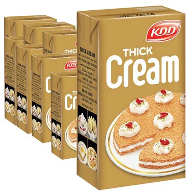 كي دي دي كريمة سميكة، 125 ملل، حزمة من 8 قطع