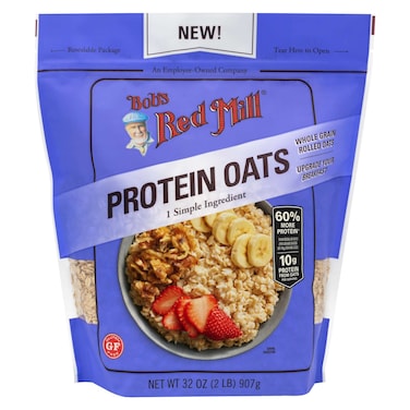 Bob's Red Mill Gluten-Free Protein Rolled Oats, 907g